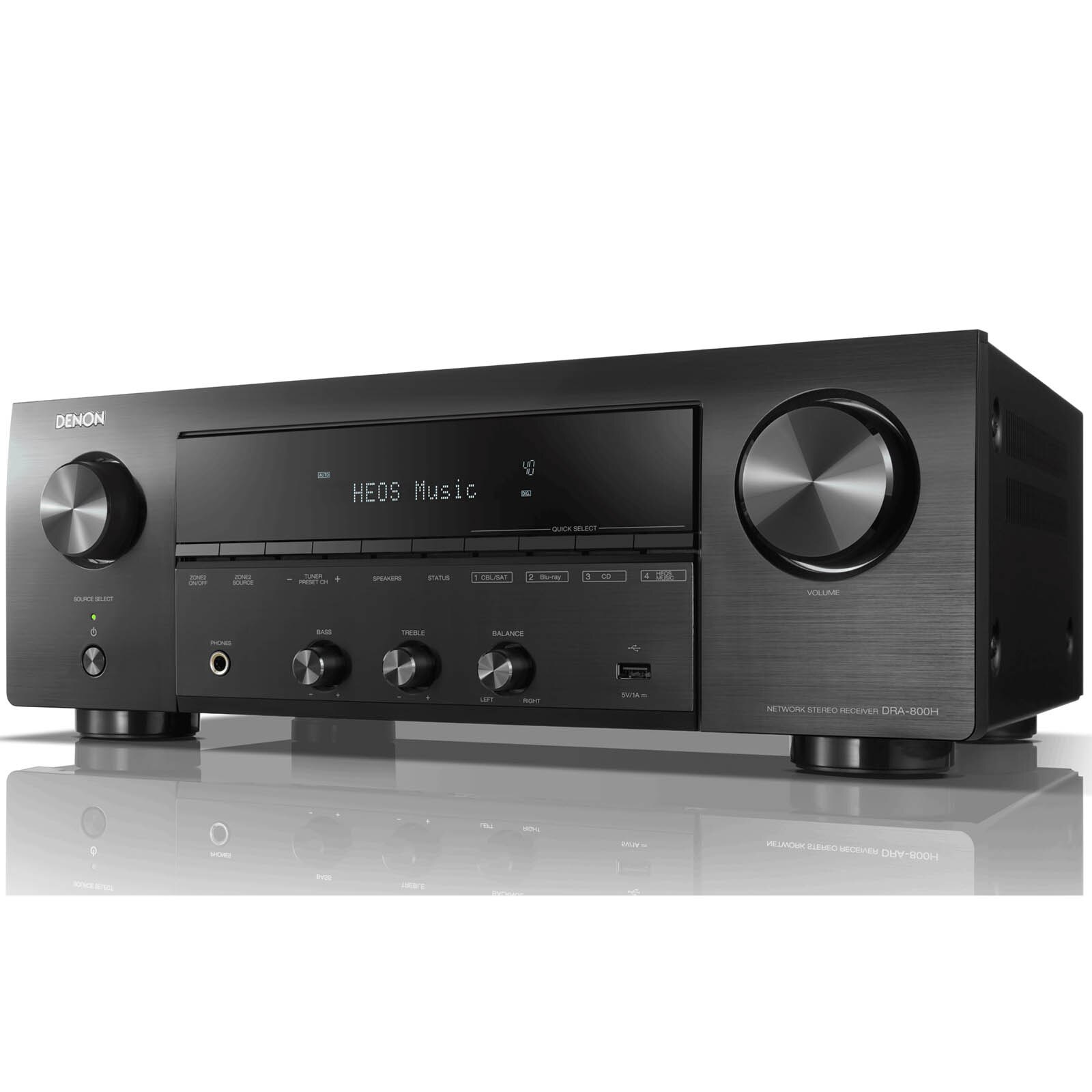 Denon DRA-900H AM/FM 2.1 Channel Stereo AV Receiver 100 Watts per